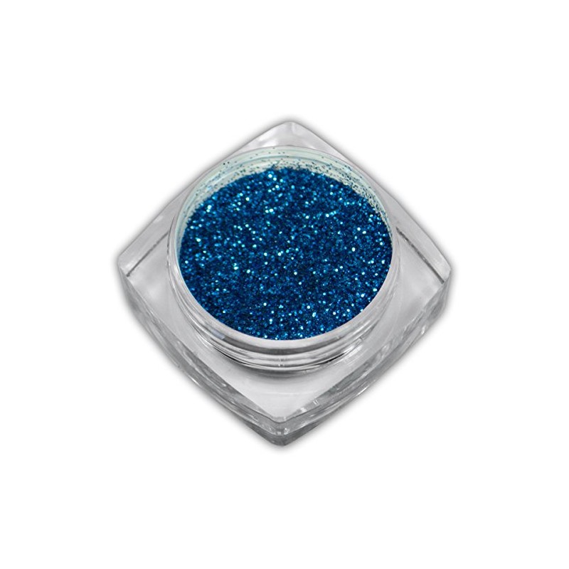 Premium Brilliance Glitter Powder Nail Art Blue