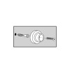 Everbilt Commercial Grade Wall Mount Door Stop Doorstop in Satin