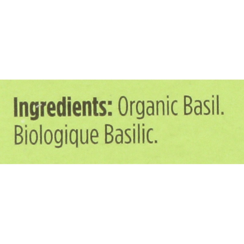 Spicely Organic Basil 0.1 Oz Certified Gluten Free