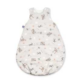 Julius Zöllner Neo Sleeping Bag with Warm Filling 2.5 Tog, Washable at 60°C, Made in Germany, Oeko-Tex Standard 100, Savannah Beige, Size 50/56