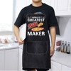 WZMPA Pizza Lover Adjustable Apron With Pocket Pizza Chef Gifts