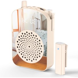 PRUNUS Voice Amplifier Wireless with Lavalier Microphone Charging &Storage,Porta