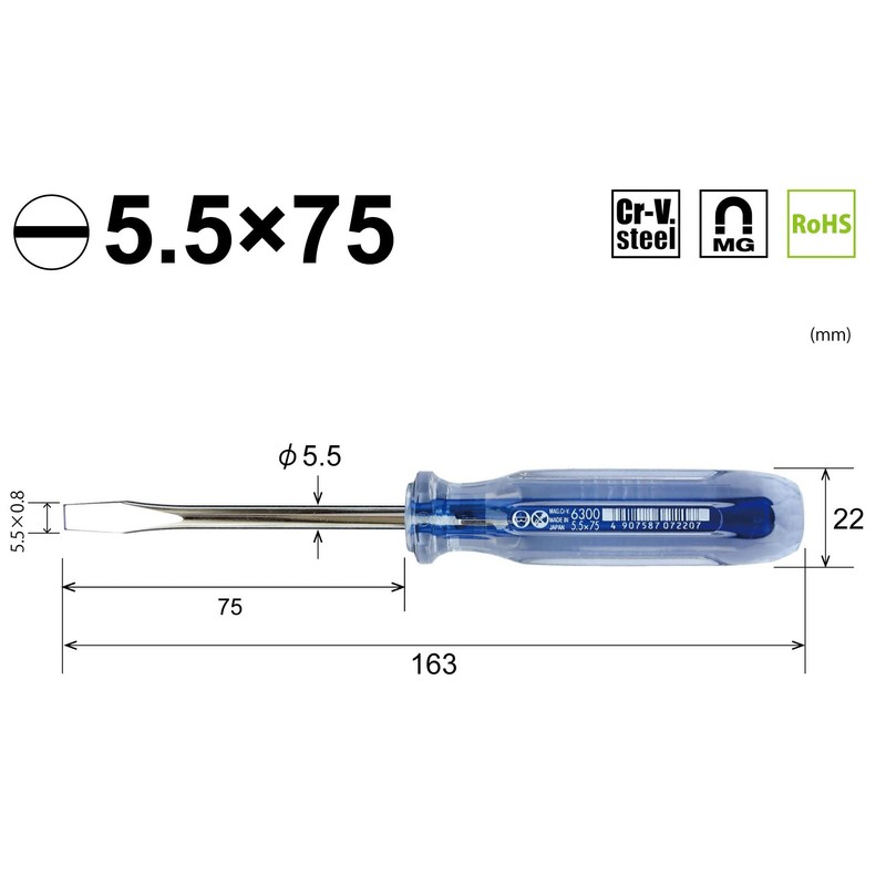 Crystalline Screwdriver