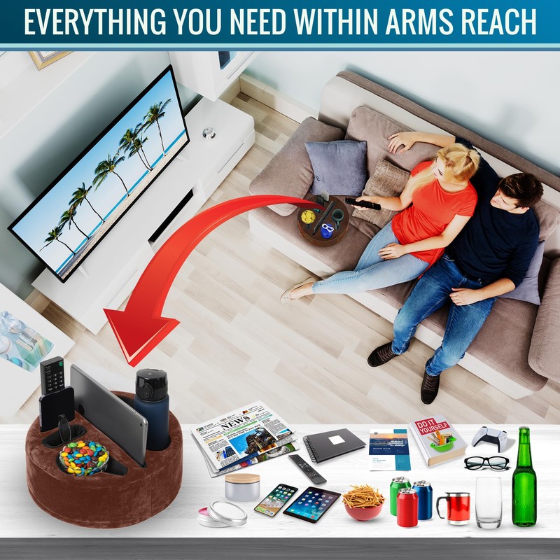 Sofa Buddy - Convenient Couch Cup Holder, Couch Caddy, Sofa