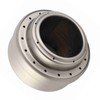 Portable Mini Alcohol Stove with Lid Cross Stove Stand Rack