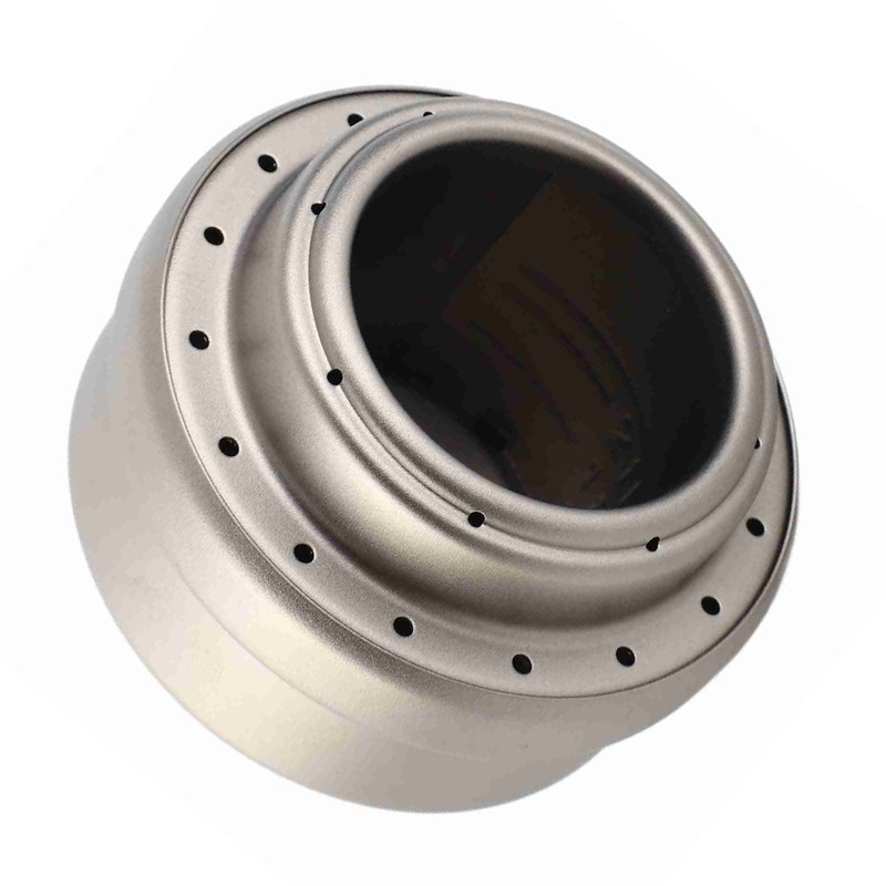 Portable Mini Alcohol Stove with Lid Cross Stove Stand Rack