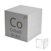 10MM Cobalt Element Cube for Element Collection 0.39" Co Density