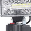 144W 7200LM LED Work Light Spotlight Floodlight Emergency Portable Flashlight
