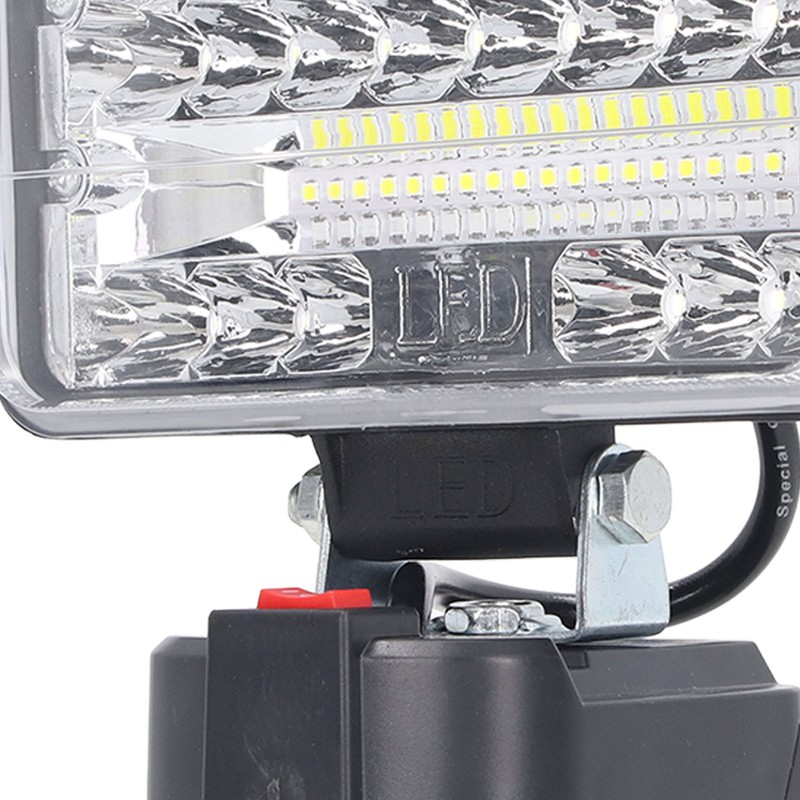 144W 7200LM LED Work Light Spotlight Floodlight Emergency Portable Flashlight