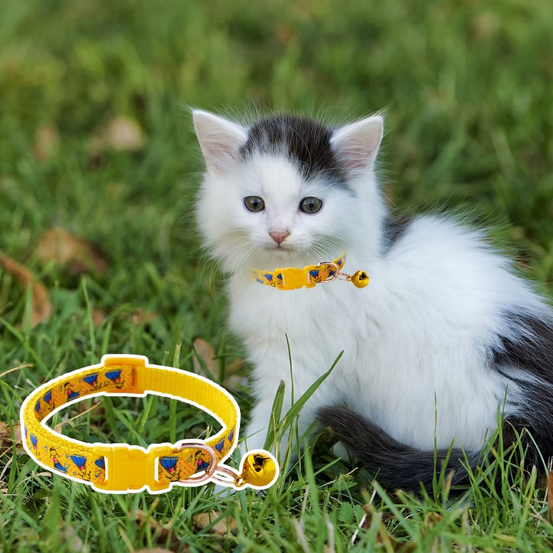 Jecikelon 6 PCS Puppy Collars Adjustable Pup Collar for XSmall