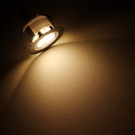 YZGWZLD Recessed LED Deck Lights Kits,10Pack Φ1.78 Step Lights Kits In Ground Outdoor LED Landscape Lighting IP67 Waterproof, 12V Low Voltage for Garden,Yard Steps,Stair,Patio,Floor,Deck Railings