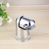 Zerodeko Plating Rotary Shower Mounting Bracket Round Wall Holder for