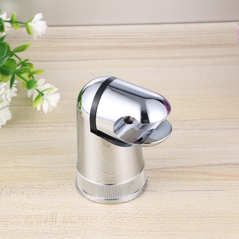 Zerodeko Plating Rotary Shower Mounting Bracket Round Wall Holder for