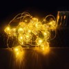 Moroccan Lantern String Lights Battery Powered 10Ft Fairy Lantern Lights