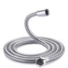 VASLON Copper Head Shower Hose Stainless Steel Extra Long Shower