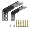 2 PCS Escuadras para Repisas, Escuadras para Repisas Reforzadas. Resistentes