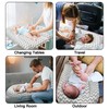 Changing Pad with Cotton Cover & Handle, Changing Table Topper