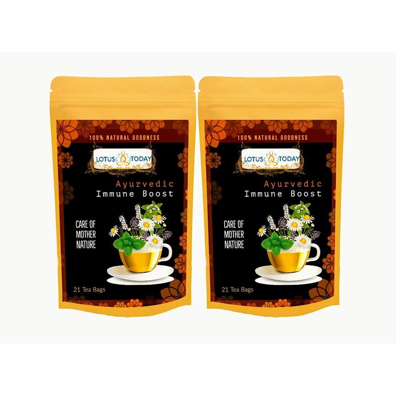 Immune System support Tea, Herbal tea with 18 Herbs and