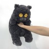 Cat Plush Toy Cute Soft Skin Friendly Fluffy Staring Short