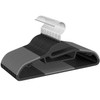 Heavy Duty Plastic Hangers 50 Pack with Non-Slip Design,0.2 Inches