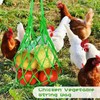 AbileneWu 2 PCS Poultry Feeding Net Bag - Vegetable Storage