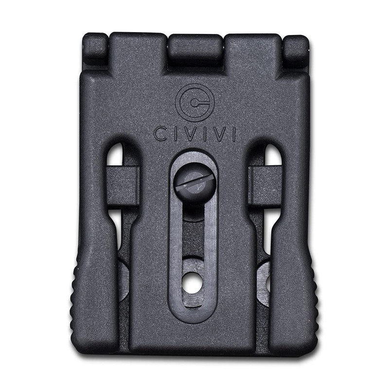 CIVIVI T-Clip Black Fiber-glass Reinforced Nylon Belt Clip CA-04A