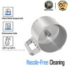 112204S 3 Qt Gray Cutter Bowl Compatible with Robot Coupe