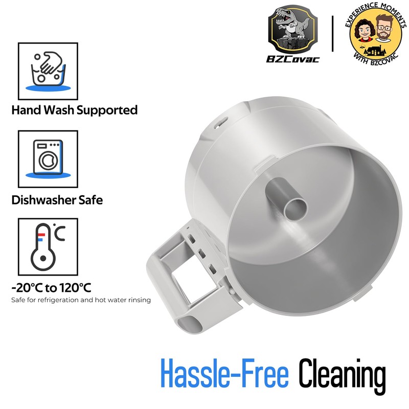 112204S 3 Qt Gray Cutter Bowl Compatible with Robot Coupe