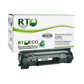 Renewable Toner Compatible MICR Toner Cartridge Replacement for HP 85A CE285A Laser Printers M1132 MFP M1136 MFP M1212 MFP M1217 MFP P1102 P1104 P1106 P1107 P1108 P1109