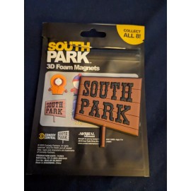 Surreal Entertainment South Park town sign South Park Surreal Entertainment 3D foam magnet