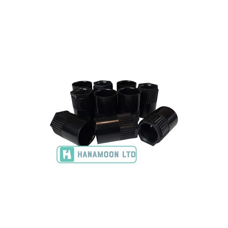 20mm PVC Female Conduit Adaptor Black– Pack of 2