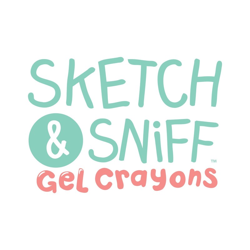 Spring Sketch & Sniff Scented Gel Crayons 5-Pack by Scentco