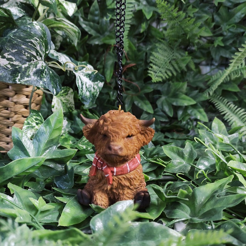 Vivid Arts - Highland Cow - Mini Hanging Ornament