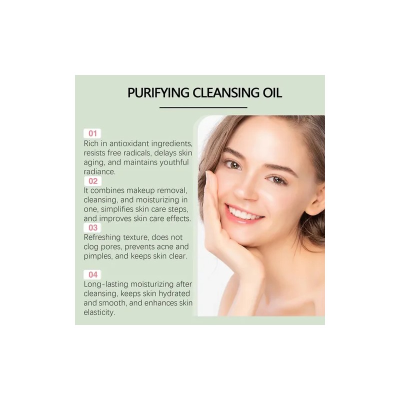 Aceite De Eliminación De Maquillaje,hidratación Natural