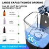 6 Pack Automatic Soap Dispenser,20oz/600ml Wall Mount Commercial Liquid Soap