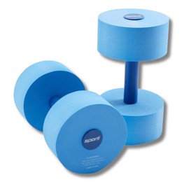 Sporti Aquatic Fitness Heavy Dumbbells Water Weights - Blue