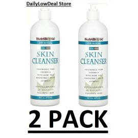 NutriBiotic 2 PACK - NutriBiotic, Skin Cleanser, Non-Soap, Original, 16 fl oz EXP: 01/2027
