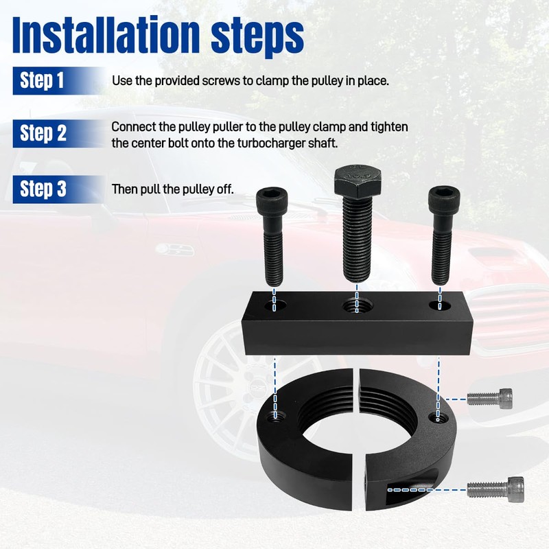 motoparty Supercharger Pulley Removal Tool for Mini Cooper S R53