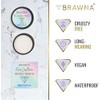 BRAWNA Pasta Blanca para Mapeo de Cejas y Labios 10g