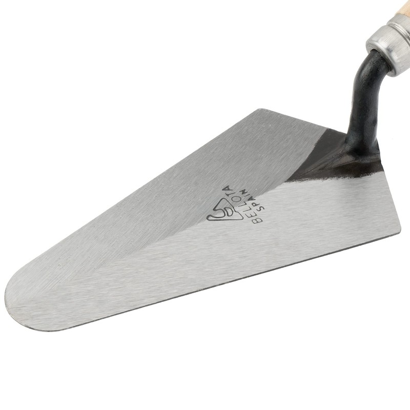 Madrid model forged trowel with beech wood handle 190 x