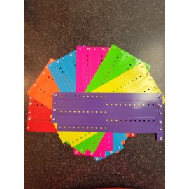 Plastic Wristbands 35  3/4" NEON BRIGHT ASSORTED PLASTIC/ VINYL WRISTBANDS, WRISTBANDS FOR EVENTS,