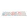 PBT Keyboard Keycaps 130 Keys Dye Sublimation Ergonomic Rich Colors