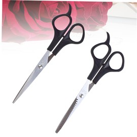 Beavorty Stainless Steel Hair Cutting Scissors Barber's Shears Hair Styling Tools Cutter Set