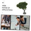 VILLFUL 2pcs Miniature Trees for Sand Table Models Durable Mini