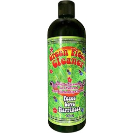 2 bottles of the 16 oz Green Piece Cleaner with 5 piece glass tube cleaner and 10 piece glass tube cleaner (2 Glass Cleaners with 10 Nylon Tube Cleaners)
