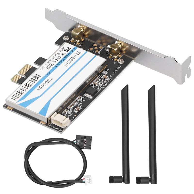 Wireless Network Card Dual Band Desktop Adapter BCM943228 2.4g/5g 300mbps