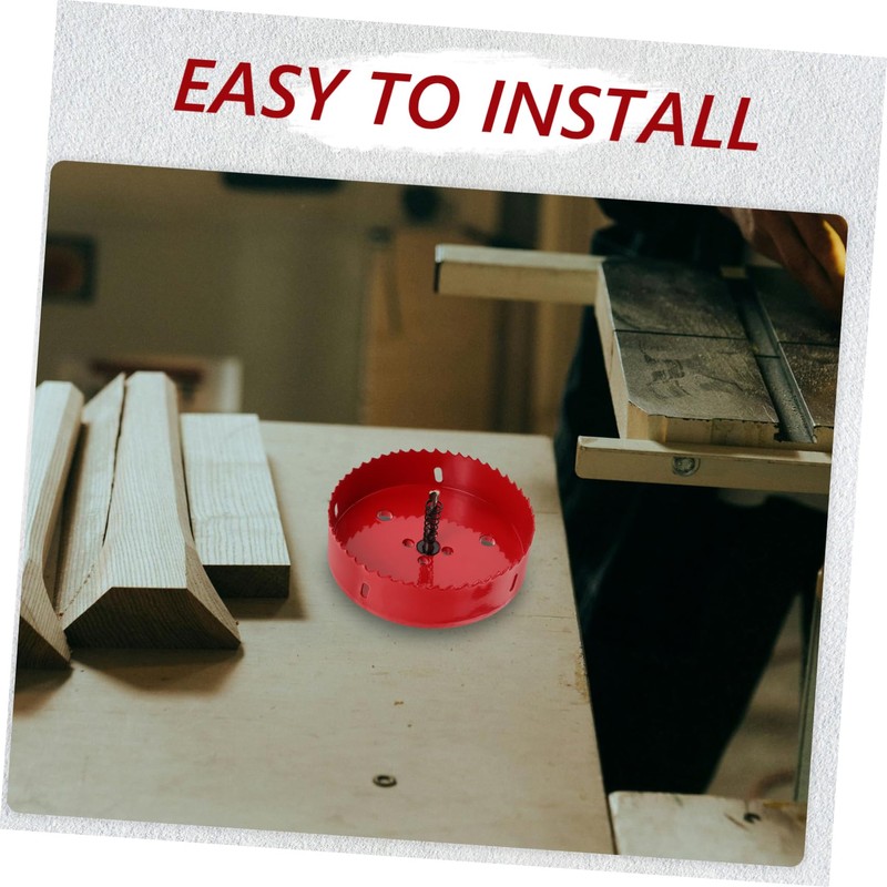 SEWACC Heavy Duty Bimetal Hole Saw Drill Bit Cutter for