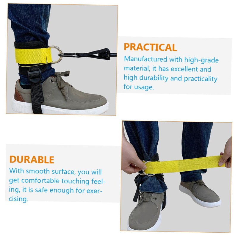KOMBIUDA Adjustable Buckle Ankle Strap Leg Training Tool Ankle Foot