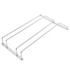 35cm Double Row Stainless Steel Wine Glass Rack Holder Hanging