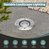 Gardencoin Low Voltage Landscape LED Well Lights, 12V in Ground